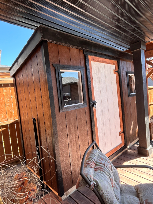 Picture of shed.